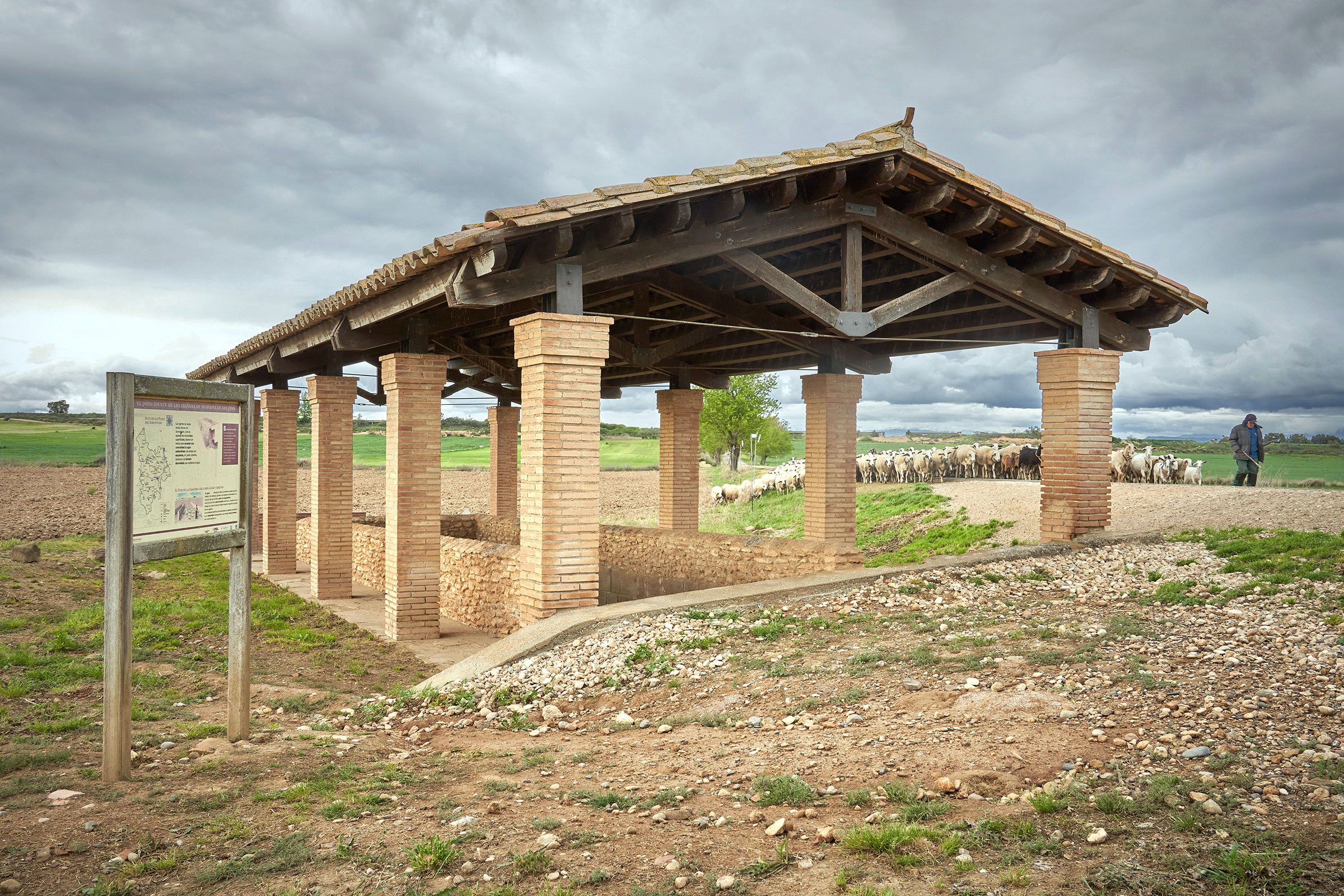 Pozo Fuente de la Cabañera. Monesma de San Juan
